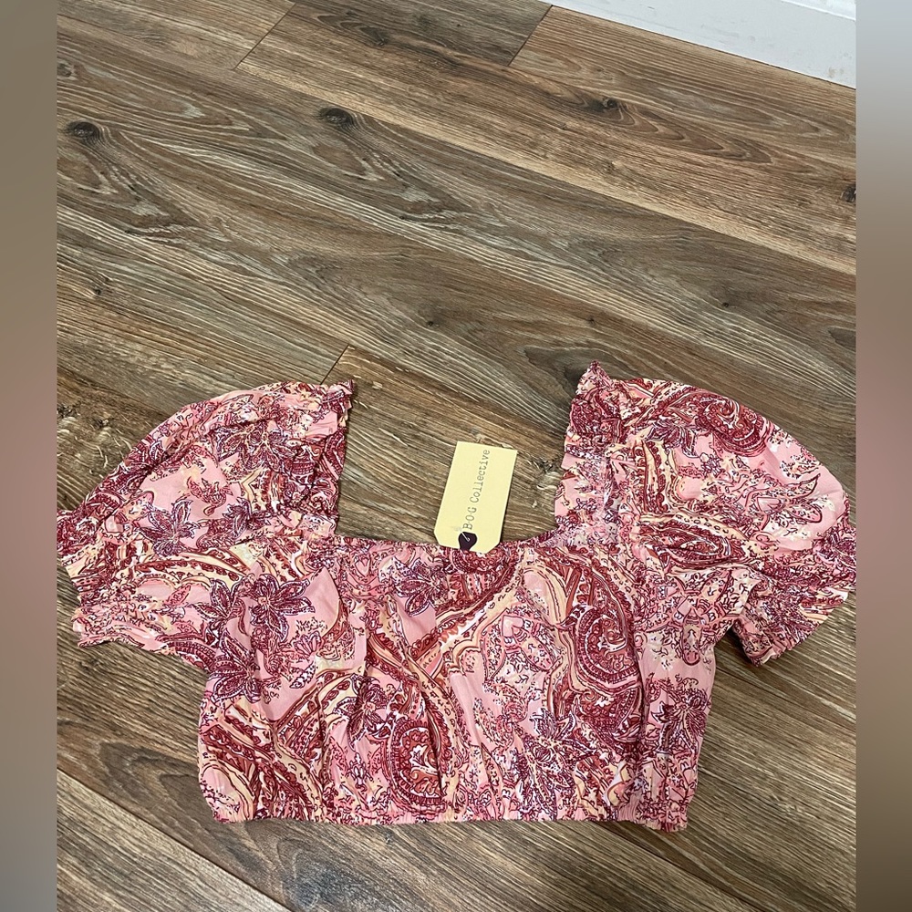Floral print top